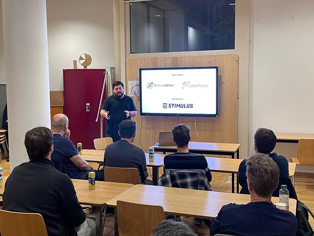 "Fantastic meeting last night with Marco Roth, who presented some new development tools for Rails/Hotwire." - Geneva.rb Meetup