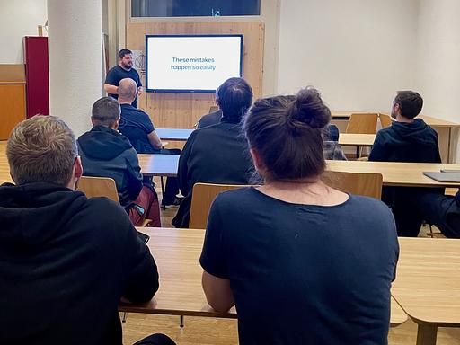 "Fantastic meeting last night with Marco Roth, who presented some new development tools for Rails/Hotwire." - Geneva.rb Meetup