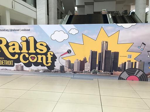 "We are officially in the building! #RailsConf" - @railsconf