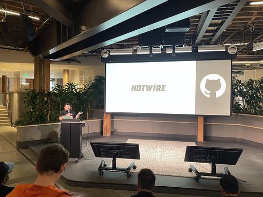 "Hell yeah, loving the Hotwire talk by @marcoroth #ruby" - @jameskerr