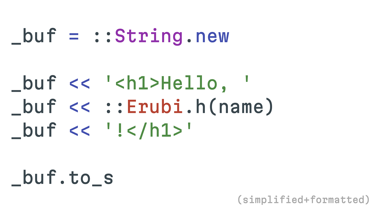 Erubi compiled Template (simplified and formatted)