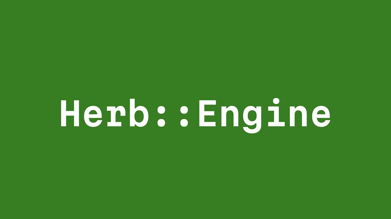 Herb::Engine - A new HTML-aware ERB Rendering Engine